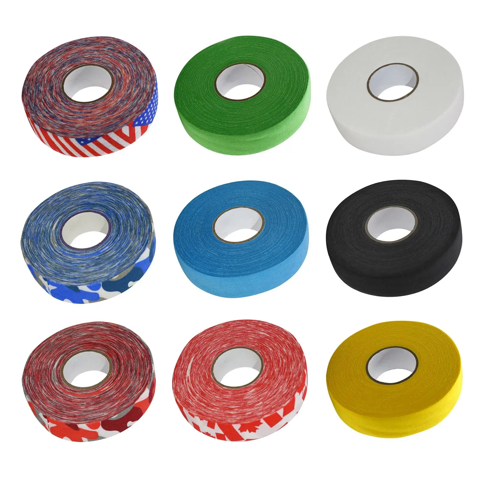 Colorful Hockey Cloth Tape for Sports Gear 4 Colorful Hockey Cloth Tape for Sports Gear - Image 4