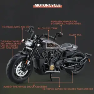 Miniature Alloy Motorcycle Model by MAKEDA 11 Sce8b124e58bd44e3b4ba34212f53aac3n