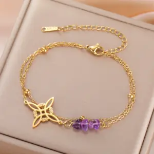 Mystical Stainless Steel Butterfly Charm Bracelet 15 Scecdded58a4f4c598b5f9b784a88f177i
