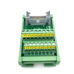 Green IDC Terminal Block Breakout Adapter for PLC Systems 11 Sd011348d46e64d8fb090d2f2d1bc556ai