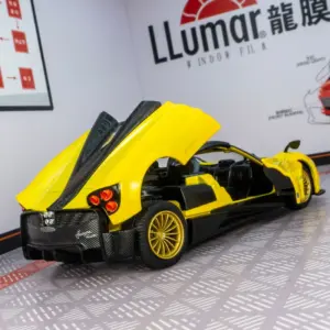 Yellow Pagani Huayra 1:32 Scale Diecast Model 10 Sd018bb8f36be453ca915367f2c29f6baf