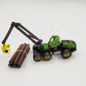 Diecast 1470E Logging Machine 1652 Alloy Car Model Boy Toys FInished Simulation Collection Gift Toys