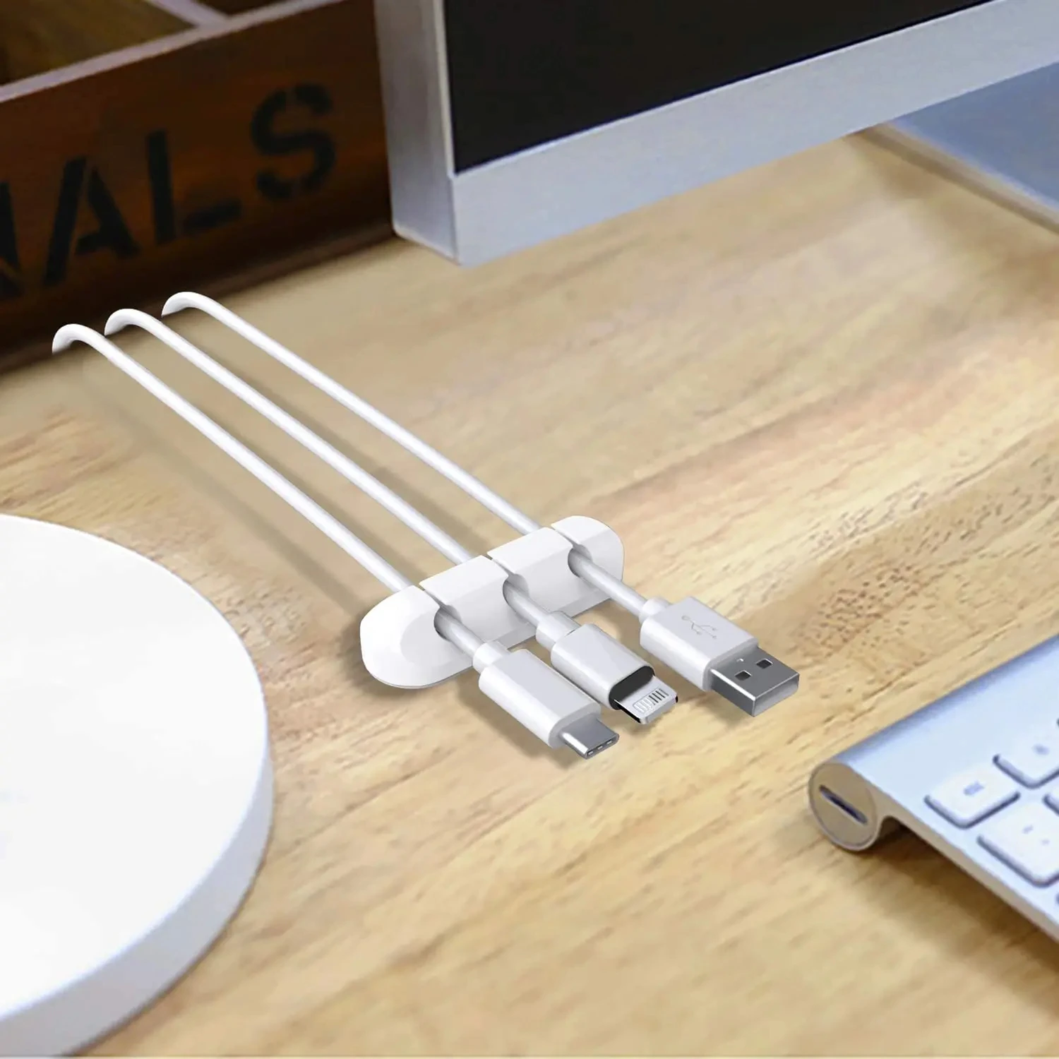 Silicone Cable Winders for Tidy Workspace 5 Silicone Cable Winders for Tidy Workspace - Image 5