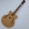 DIY Custom Wshburn 6 Strings 335 Model Electric Jazz Guitar Part Guitarra without Hardwares in Stock Discount Free Shipping