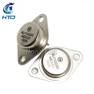 High-Power Metal Transistor Set MJ11033G & MJ11032G