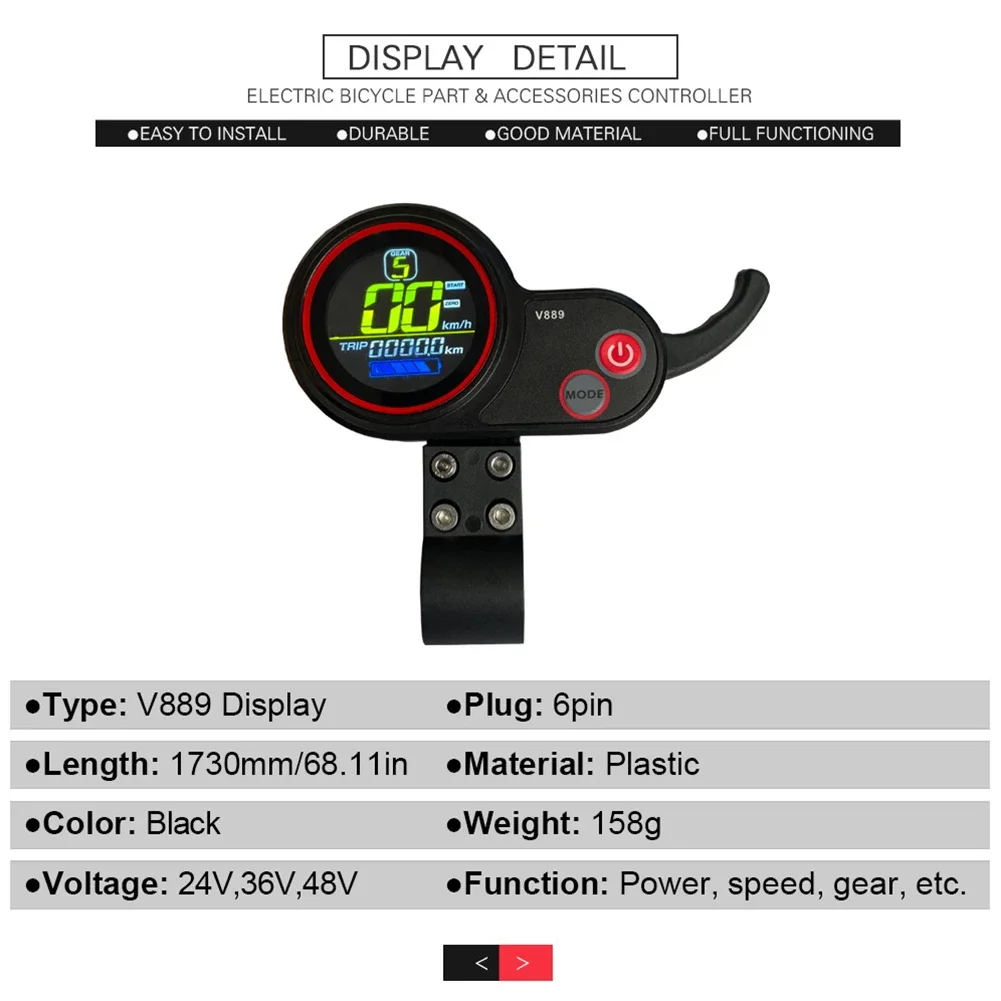 Sine Wave Controller with Display for E-Bikes 4 Sine Wave Controller with Display for E-Bikes - Image 4