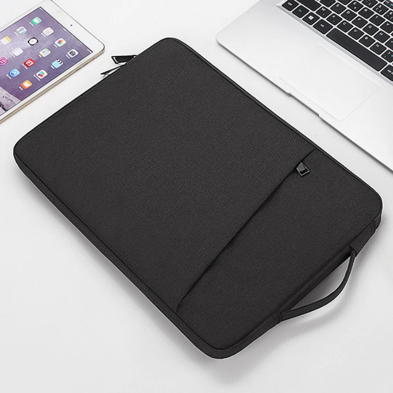 Elegant 13.3"-15.6" Laptop Sleeve in Grey or Black 5 Elegant 13.3"-15.6" Laptop Sleeve in Grey or Black - Image 5