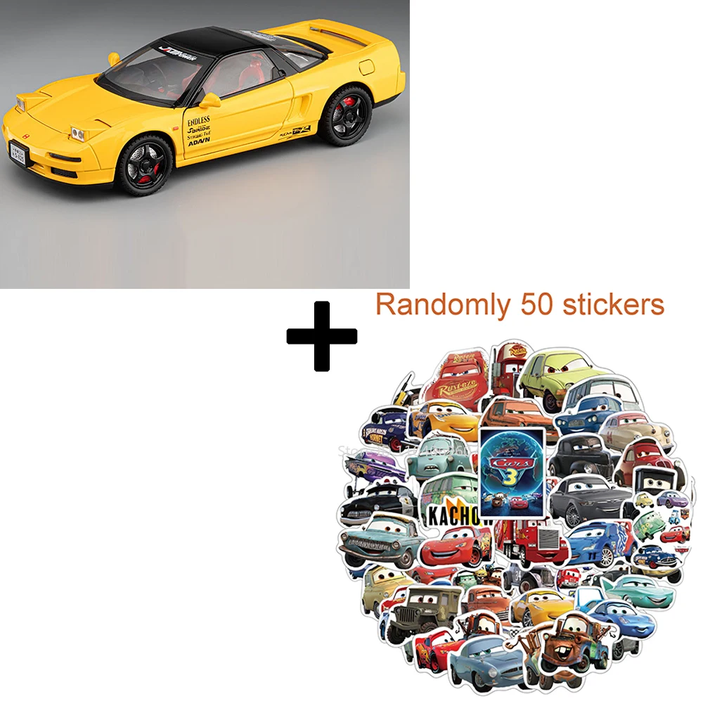 Red Honda NA1 1:22 Scale Model Sports Car 10 Red Honda NA1 1:22 Scale Model Sports Car - Image 10