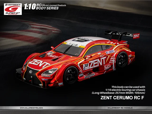 Red 1/10 Scale RC Body Shell for Racing 6 Red 1/10 Scale RC Body Shell for Racing - Image 6