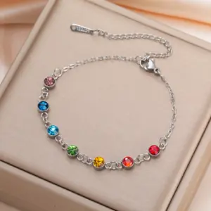 Stainless Steel Chakra Charm Bracelet for Women 9 Sd40eb2d1d249463ea1b2a3954f5dcc4bB