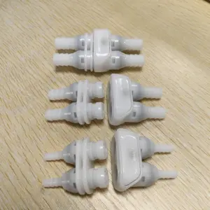 Double-Ended CPC Fluid Connector with Check Valve 11 Sd524b16163d14d66839366e1ae8b9f8d3