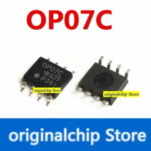 High-Precision OP07 Amplifier Set in SOP8 Package