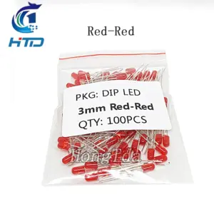 Colorful 3mm LED Diode Kit for Projects