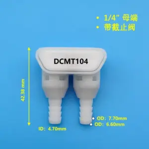 Double-Ended CPC Fluid Connector with Check Valve 15 Sd759188199ad4b9892940fad43023b87s