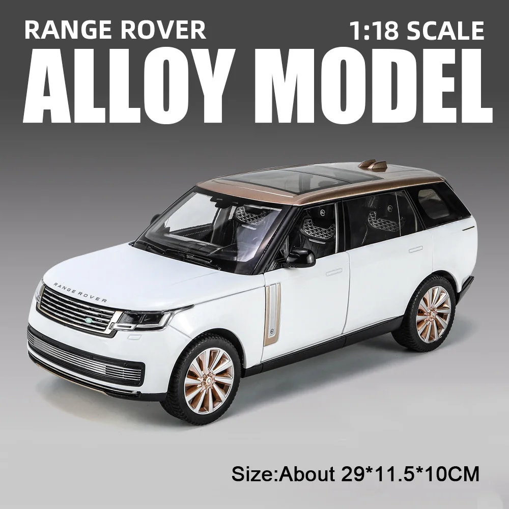 Land Rover Defender Range Rover Diecast Model 8 Land Rover Defender Range Rover Diecast Model - Image 8