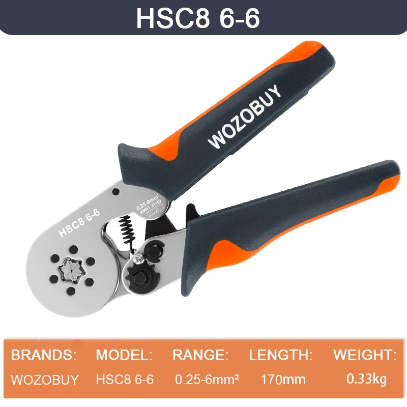 Ferrule Crimping Tool HSC8 for Electrical Work 7 Ferrule Crimping Tool HSC8 for Electrical Work - Image 7