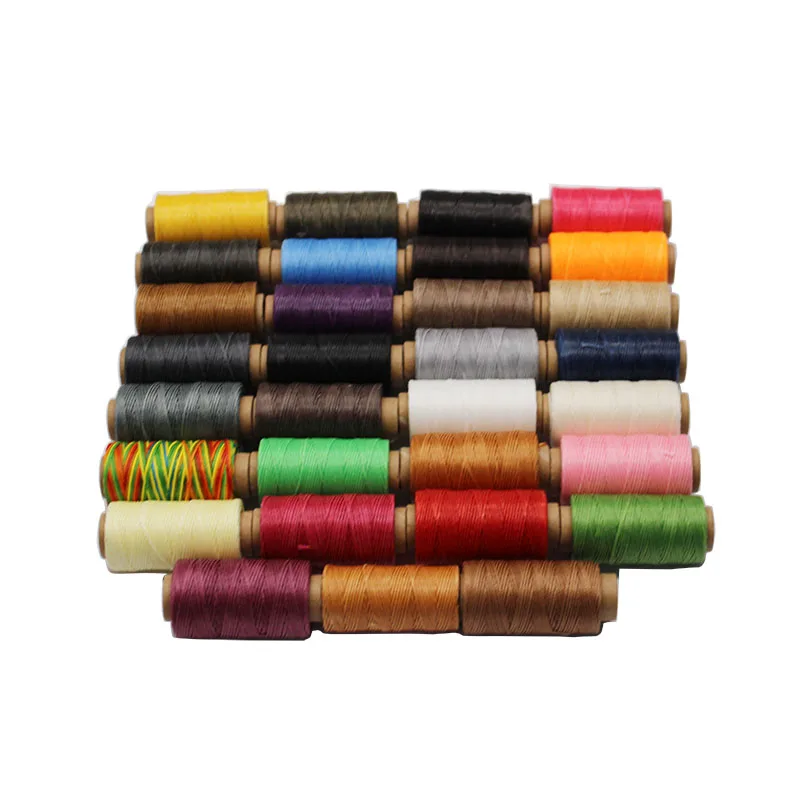 Colorful Waxed Leather Sewing Thread 50m 4 Colorful Waxed Leather Sewing Thread 50m - Image 4