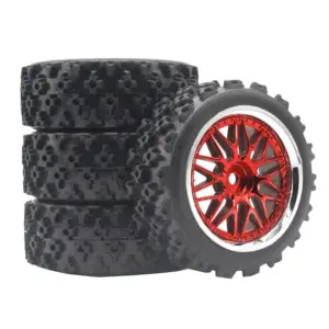 Off-Road RC Tire and White Wheel Set for 1/10 Scale 15 Sd8d691f7d165428d8381cec6fda99767f