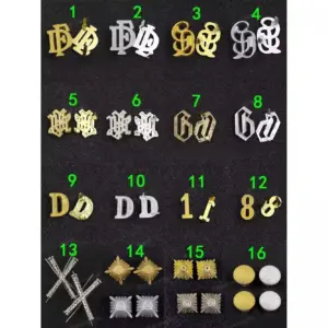 Vintage German Military Epaulet Pair in Gold 15 Sd94bffc380534caaa15225b1c9eed9a2A