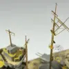 1:350 Scale Tirpitz Mast Upgrade Set