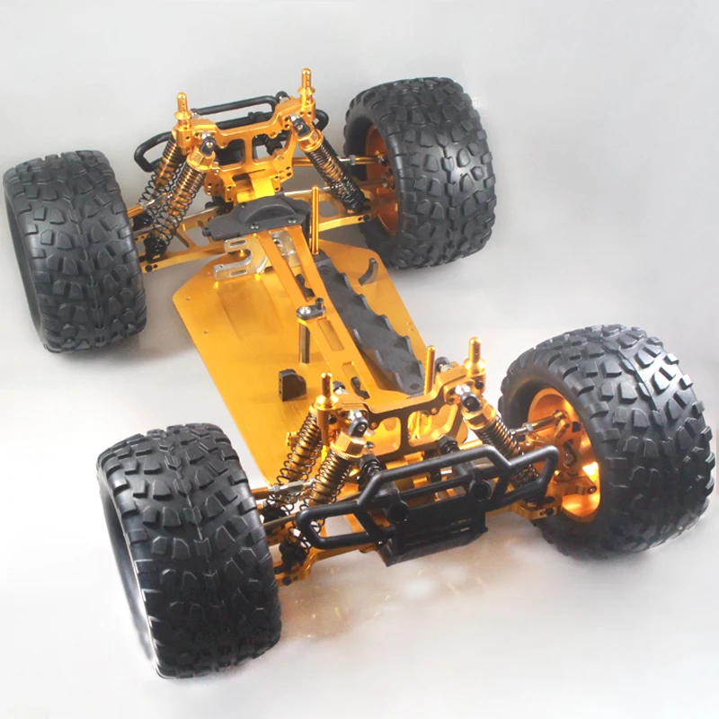 Blue 1/10 Scale Metal RC Frame for Off-Road Vehicles 6 Blue 1/10 Scale Metal RC Frame for Off-Road Vehicles - Image 6