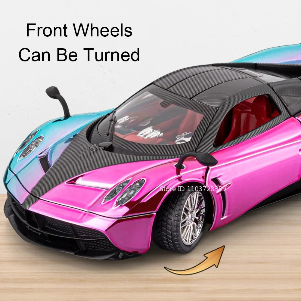 Red Pagani Huayra Zonda 1:24 Scale Model 4 Red Pagani Huayra Zonda 1:24 Scale Model - Image 4