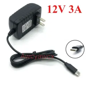 12V 3A Power Supply Adapter with USB-C Output 15 Sdbc9d01403e84f06847b0ca849d953edw