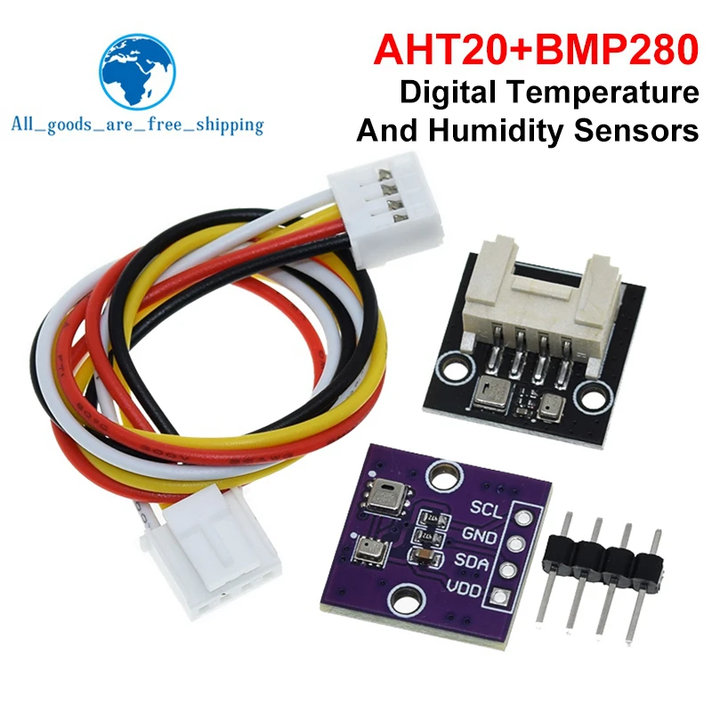 High-Precision AHT20+BMP280 Sensor Module Set 1 High-Precision AHT20+BMP280 Sensor Module Set