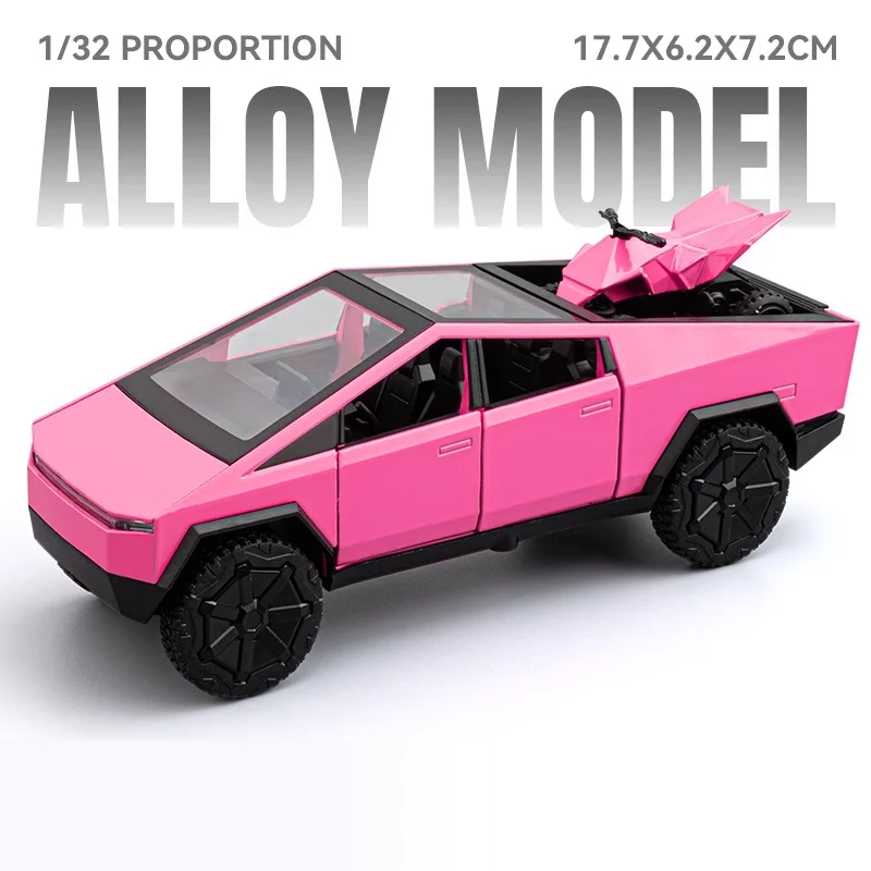 1:32 Scale Diecast Pickup Truck with Lights 7 1:32 Scale Diecast Pickup Truck with Lights - Image 7