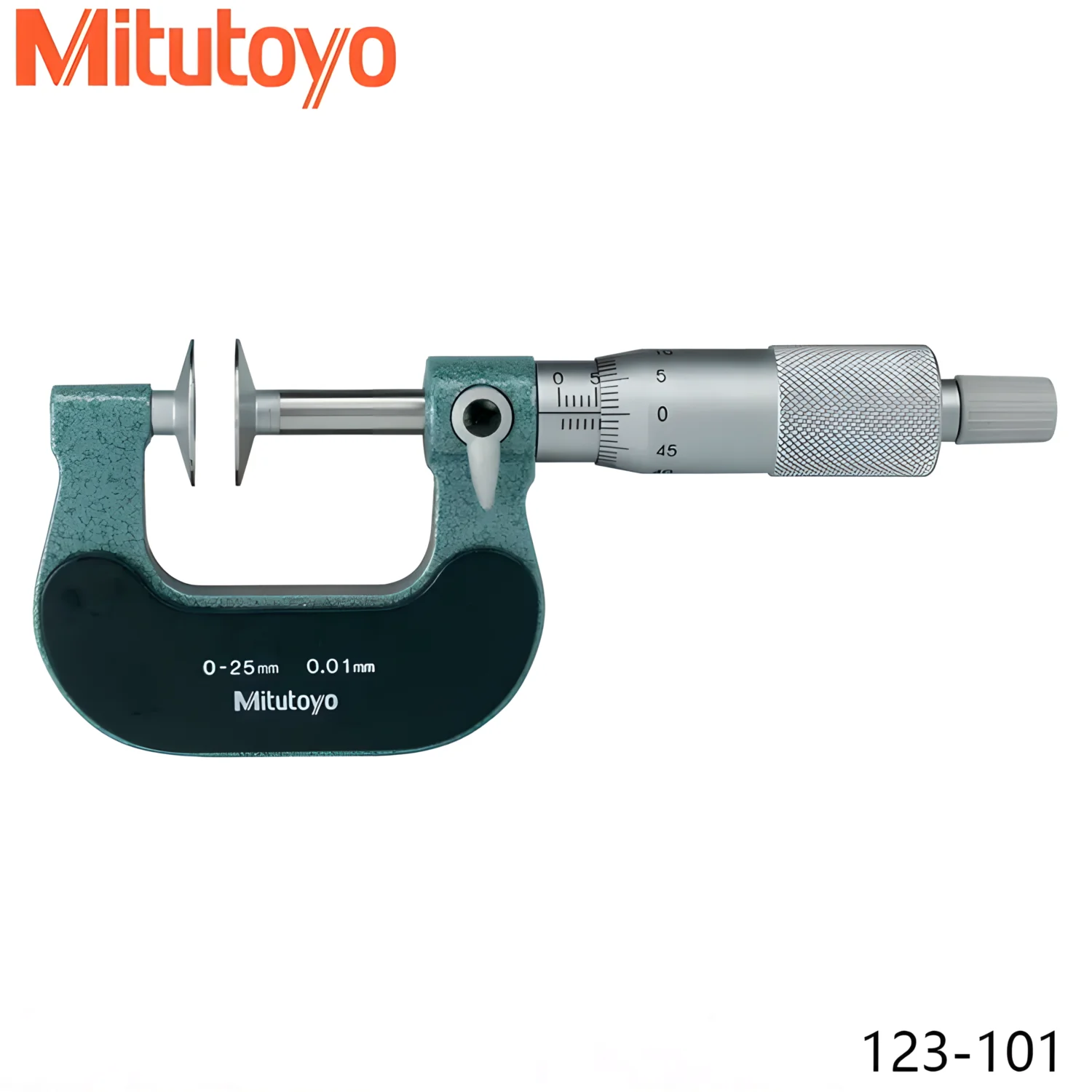 Mitutoyo 0-250mm Outside Micrometer Model 123-110 2 Mitutoyo 0-250mm Outside Micrometer Model 123-110 - Image 2