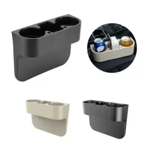 Car Seat Gap Organizer with Cup Holders