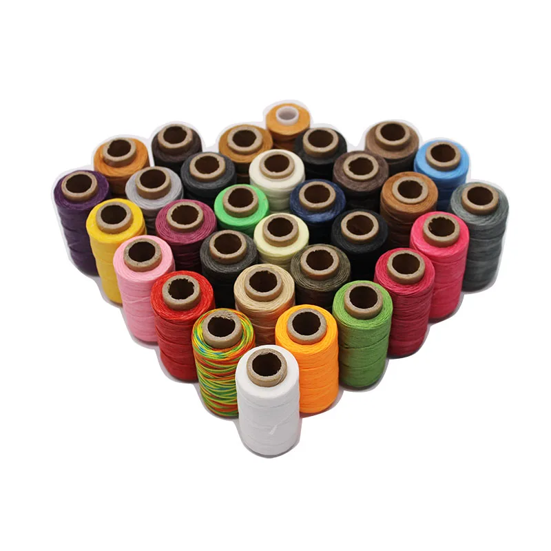 Colorful Waxed Leather Sewing Thread 50m 5 Colorful Waxed Leather Sewing Thread 50m - Image 5