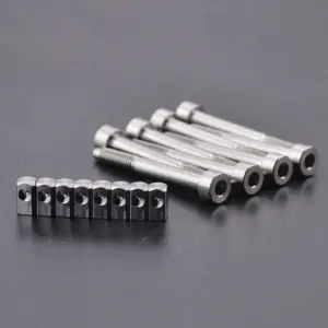 Titanium Alloy Guitar Locking Screw Set for 6-8 Strings 16 Sded2acc9ec8946f691e10f4c2616aea1V