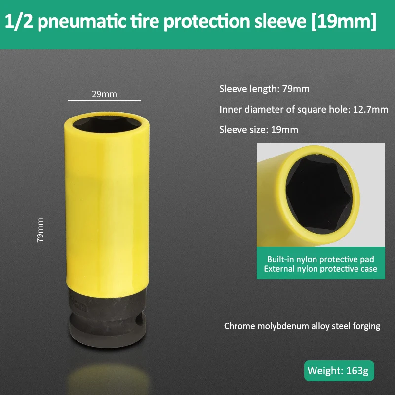 Automotive Impact Socket Set 15-22mm Durable Steel 10 Automotive Impact Socket Set 15-22mm Durable Steel - Image 10