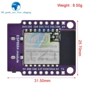Purple ESP Development Board for Wi-Fi Bluetooth 13 Sdf7033d0453c4e3a922e27d1d99bf892V
