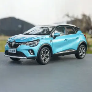 Light Blue Renault Captur 1:18 Diecast Model