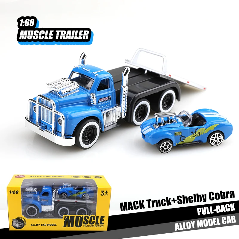 Vintage Die-Cast Truck Set 1:60 Scale in Red 9 Vintage Die-Cast Truck Set 1:60 Scale in Red - Image 9