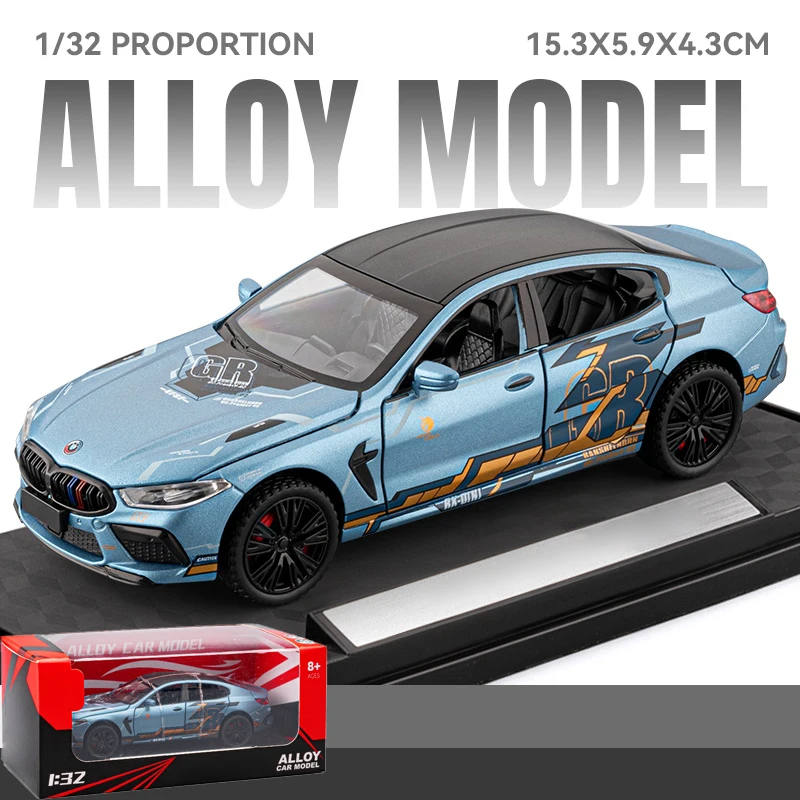 BMW M8 MANHART MH8 1:32 Scale Diecast Model 7 BMW M8 MANHART MH8 1:32 Scale Diecast Model - Image 7