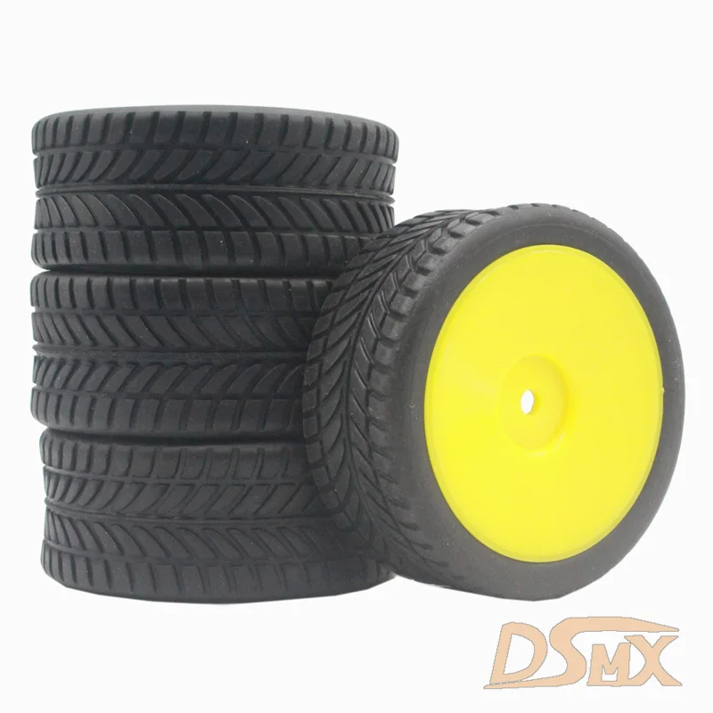 RC On-Road Tire Set for 1/10 Scale Models 8 RC On-Road Tire Set for 1/10 Scale Models - Image 8