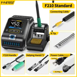 FNIRSI DWS-200 Soldering Station with 200W Power 19 Se28dc9fe6a2e4651a9d185e39fb86169M