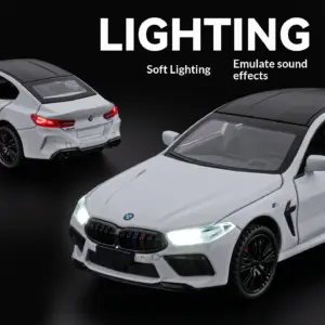 1/32 BMW M8 Diecast Model in Metallic Purple 13 Se3d163e13139440ca54f2bfa6508628dC