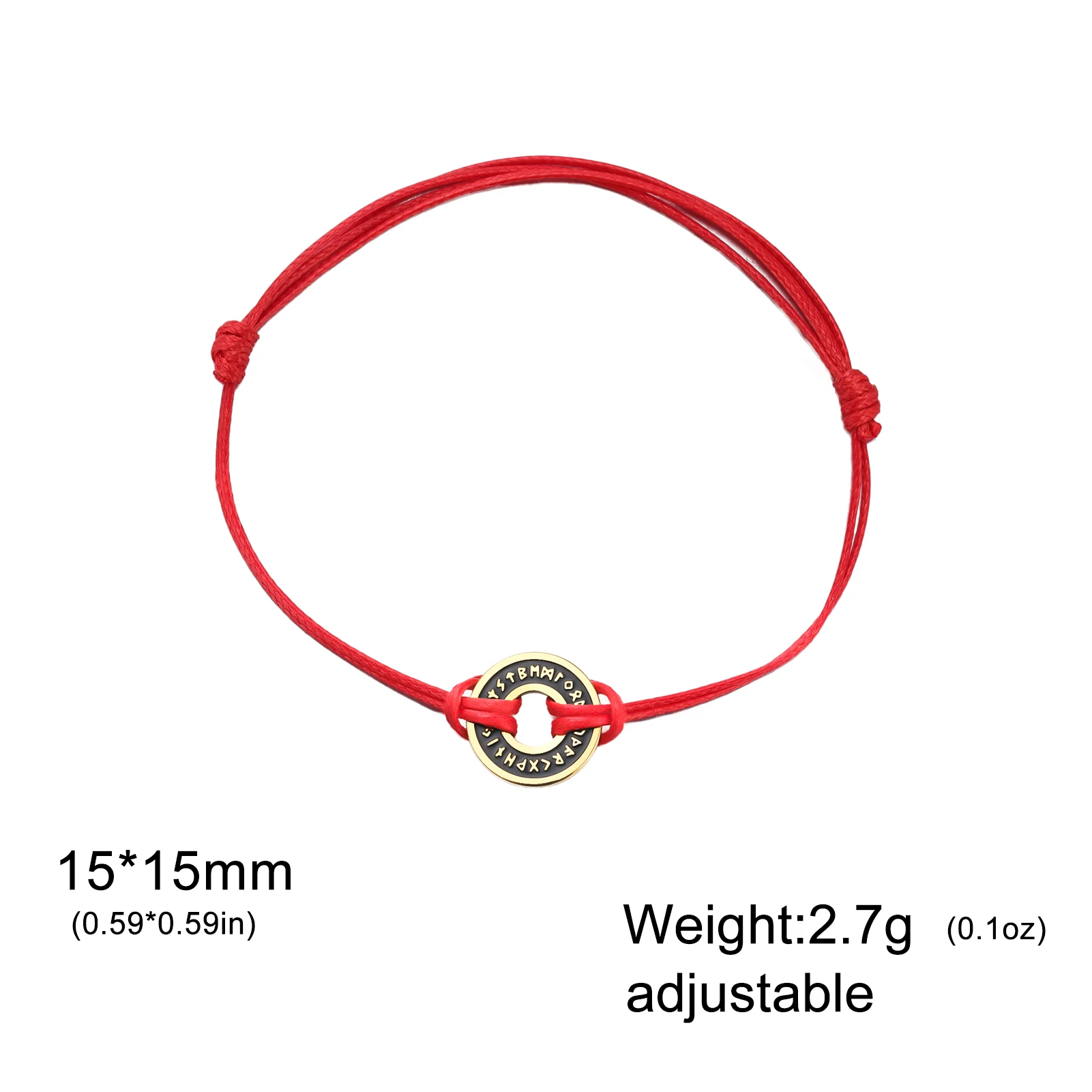 Stainless Steel Nordic Runes Bracelet 10 Stainless Steel Nordic Runes Bracelet - Image 10