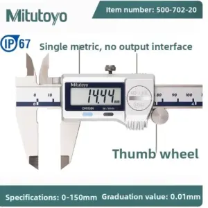 Mitutoyo 300mm Digital Caliper IP67 17 Se42661c0e3194e048f36803ea3f23e494