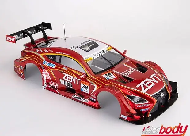 Red 1/10 Scale RC Body Shell for Racing 4 Red 1/10 Scale RC Body Shell for Racing - Image 4