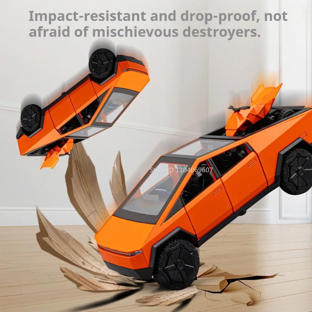 Futuristic Diecast Pickup Truck Model 1:32 Scale 5 Futuristic Diecast Pickup Truck Model 1:32 Scale - Image 5