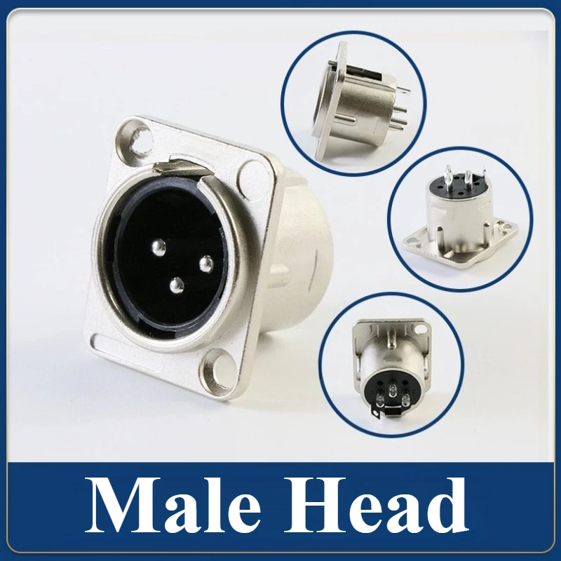 Professional 3-7 Pin XLR Audio Connectors Set 5 Professional 3-7 Pin XLR Audio Connectors Set - Image 5