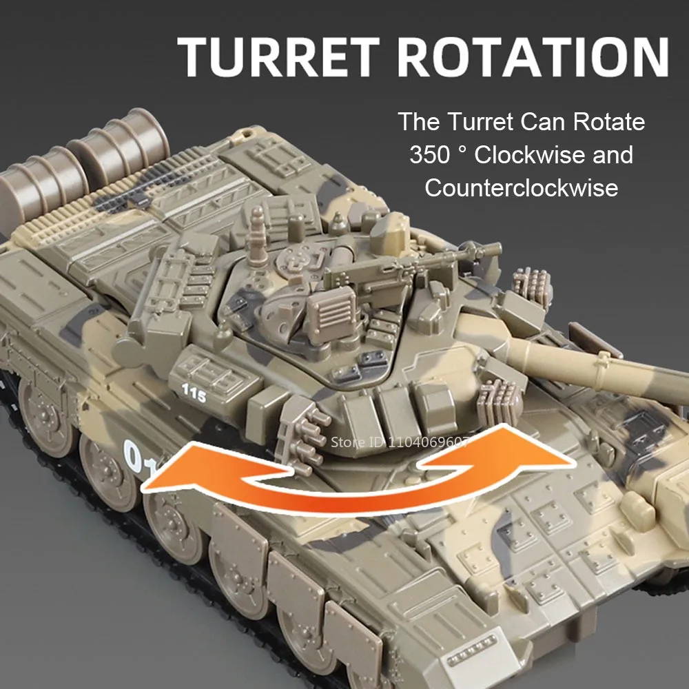 1:32 Scale Military Tank Model with Sound Effects 2 1:32 Scale Military Tank Model with Sound Effects - Image 2