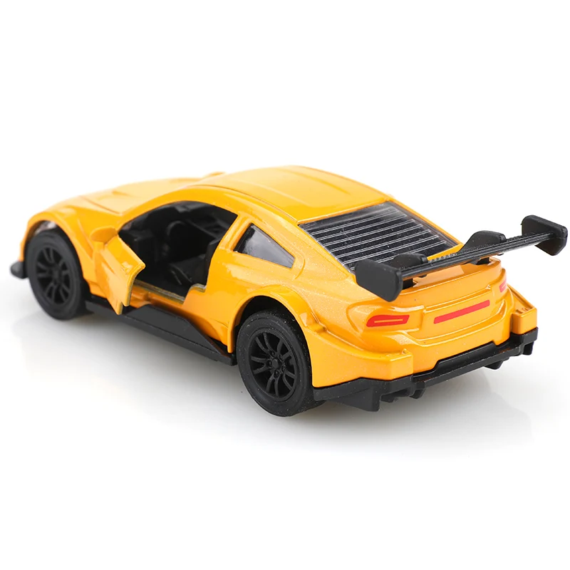 Vibrant Orange BMW M4 1:38 Diecast Model 4 Vibrant Orange BMW M4 1:38 Diecast Model - Image 4