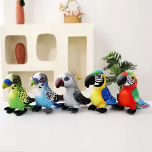 Vibrant 25cm Plush Parrot for Decor or Collecting 15 Se63f50c0a6934ffaa06b1bcf14ffde1e3