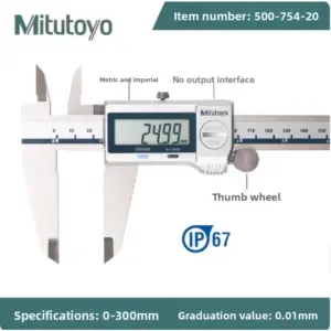 Mitutoyo 300mm Digital Caliper IP67 11 Se6bf6fbc274a4fdcb7dee15ce5187847V